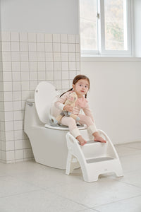 IFAM Stepstool foldable, made in Korea. For toddler use. Easy to fold and store and use.