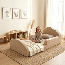 Load image into Gallery viewer, kids floor velvet bed