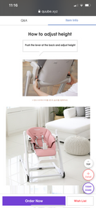 Tommy by Bonbebe High Chair