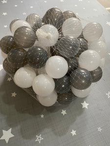 Gray 6cm pool balls